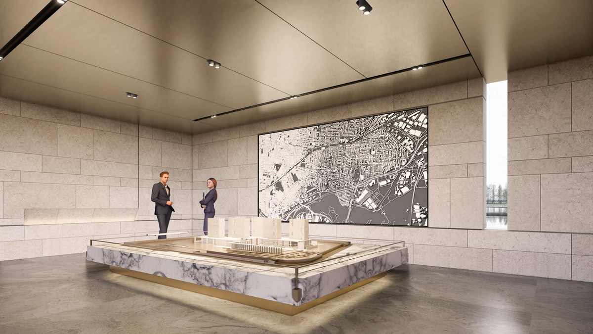 合肥.新书院文化的形式售楼部