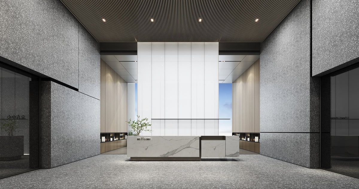 合肥沃龙整层2000平方职场装修