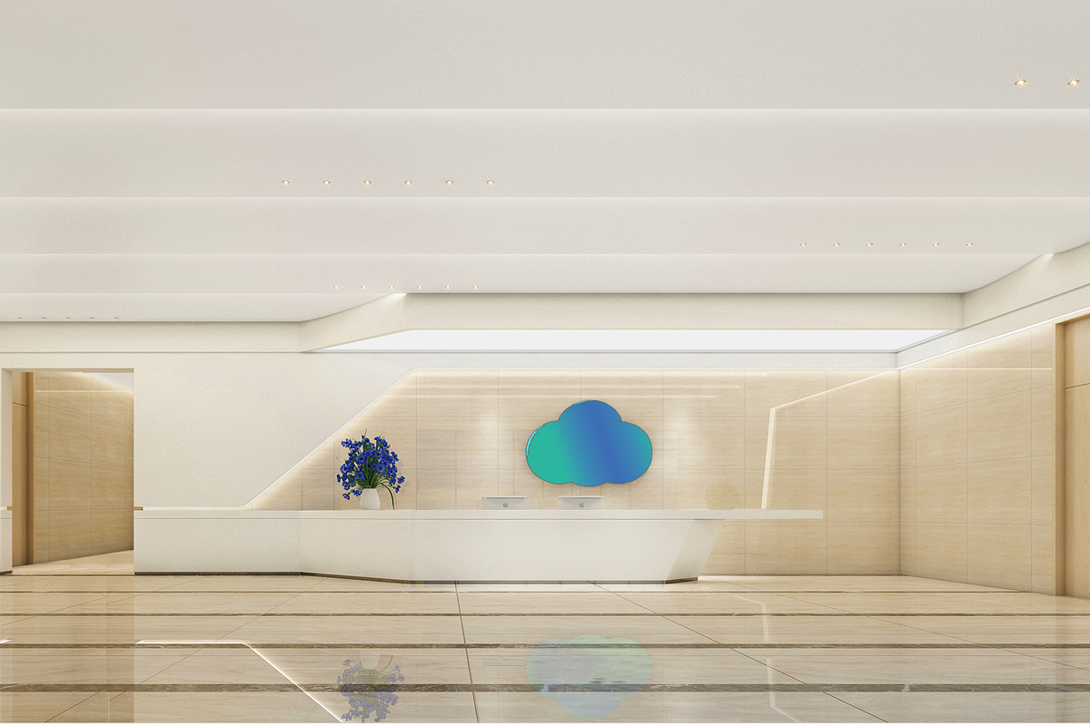 九牧1000平方办公室装修