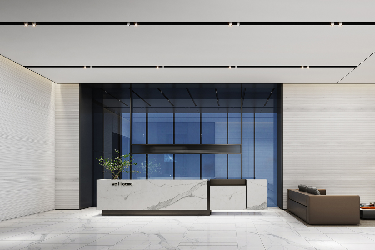 安徽永昌新材料3400平方办公楼装修