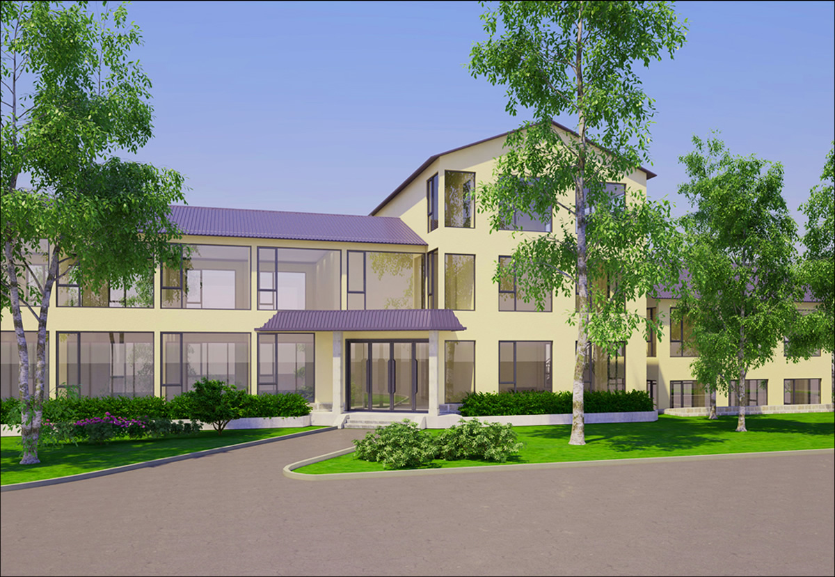 厵村整栋1980m&sup2;办公楼装修