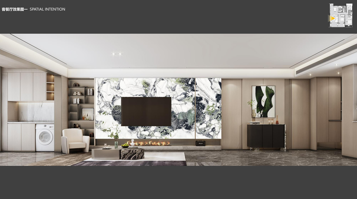 华松淮北籣墅香汐样板间