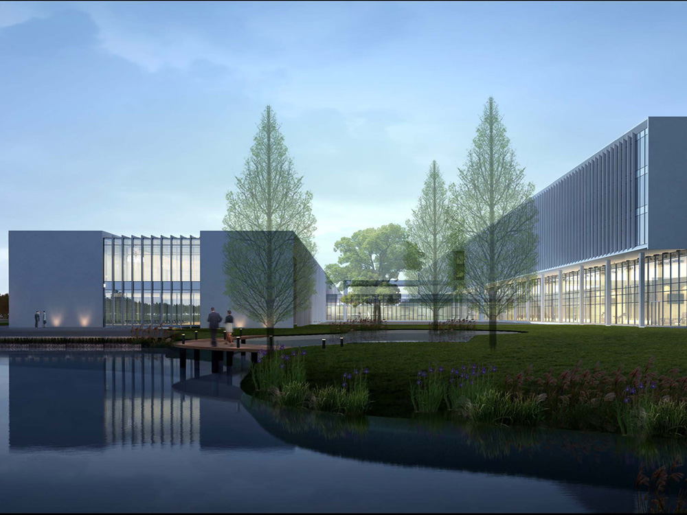 精品医疗产业园办公楼装修设计赏析